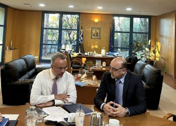 Συνάντηση Σπάνια με τον Υπουργό Υποδομών και Μεταφορών για τα προβλήματα της περιοχής μας