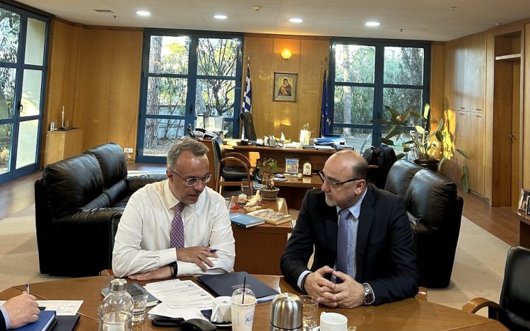 Συνάντηση Σπάνια με τον Υπουργό Υποδομών και Μεταφορών για τα προβλήματα της περιοχής μας