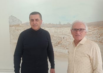 Συνάντηση Κουρέτα με τον πρόεδρο του Ελληνικού Κέντρου Επιστημών και Τεχνών