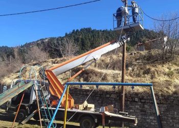 Ολοκληρώθηκε το έργο επέκτασης ηλεκτροφωτισμού στη Δ.Ε Νευρόπολης Αγράφων