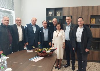 Επίσκεψη Μειμαράκη στον Δήμαρχο Καρδίτσας