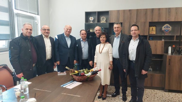 Επίσκεψη Μειμαράκη στον Δήμαρχο Καρδίτσας