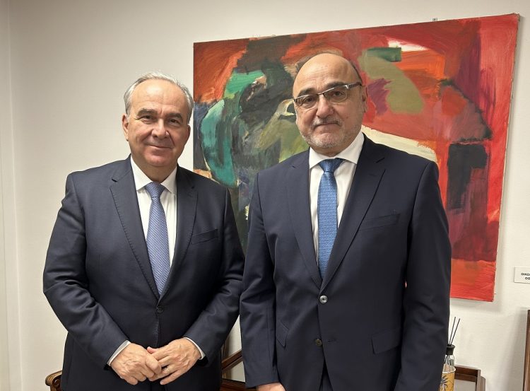 Με τον Αναπληρωτή Υπουργό Εθνικής Οικονομίας και Οικονομικών συναντήθηκε ο Σπάνιας