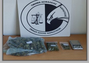 Συνελήφθη ένας άνδρας στην Καρδίτσα για παράβαση της νομοθεσίας περί ναρκωτικών