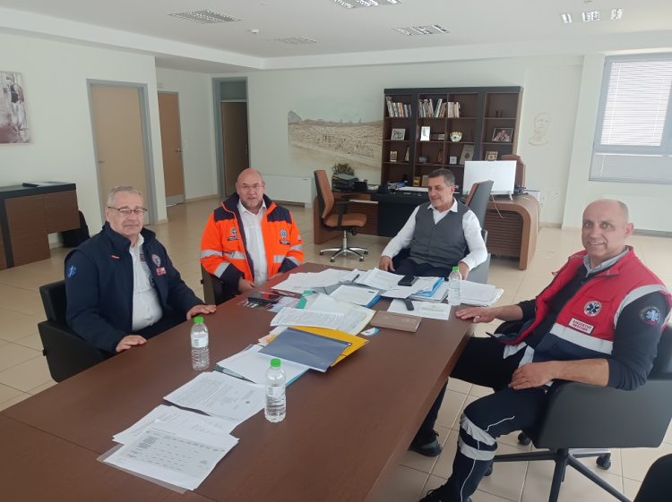 Στον Περιφερειάρχη ο Πρόεδρος του ΕΚΑΒ – ΚΕΠΥ