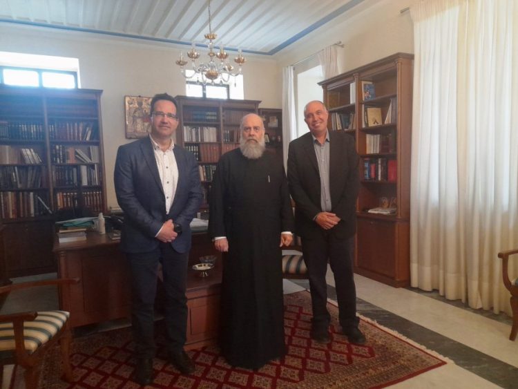 Επίσκεψη συνεργασίας του Προέδρου του Ιατρικού Συλλόγου Καρδίτσας στον Μητροπολίτη