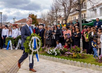 Με λαμπρότητα ο εορτασμός της 25ης Μαρτίου στο Δήμο Σοφάδων