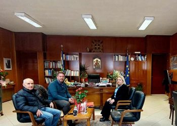 Συνάντηση της Διοίκησης του Δήμου Αργιθέας με την Αντιπεριφερειάρχη Τρικάλων Χρύσα Ντιντή για τις Περιφερειακές συνδέσεις