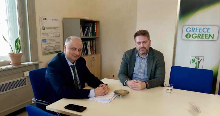 Συνάντηση Δημάρχου Αργιθέας με τον Πρόεδρο του Πράσινου Ταμείου