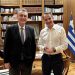 Συνάντηση του Γιώργου Κωτσού με τον Κυριάκο Μητσοτάκη στο Μέγαρο Μαξίμου