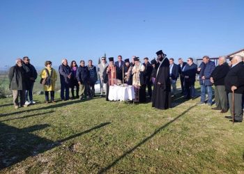 Επιμνημόσυνη δέηση υπέρ του επιλοχία  Γεώργιου Λάιου στον Πύργο Κιερίου