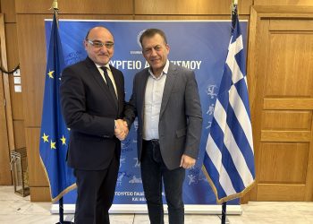 Τον Αναπληρωτή Υπουργό Αθλητισμού Γιάννη Βρούτση συνάντησε ο  Σπάνιας