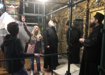 Ανύσταχτο το ενδιαφέρον του Μητρ. Θεσσαλιώτιδος  για τις εργασίες ανάδειξης των μνημείων