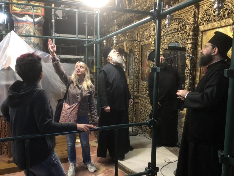 Ανύσταχτο το ενδιαφέρον του Μητρ. Θεσσαλιώτιδος για τις εργασίες ανάδειξης των μνημείων