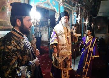 Ακολουθία των Προηγιασμένων Τιμίων Δώρων στον Ι.Ν. Αγίου Χαραλάμπους Παλαμά