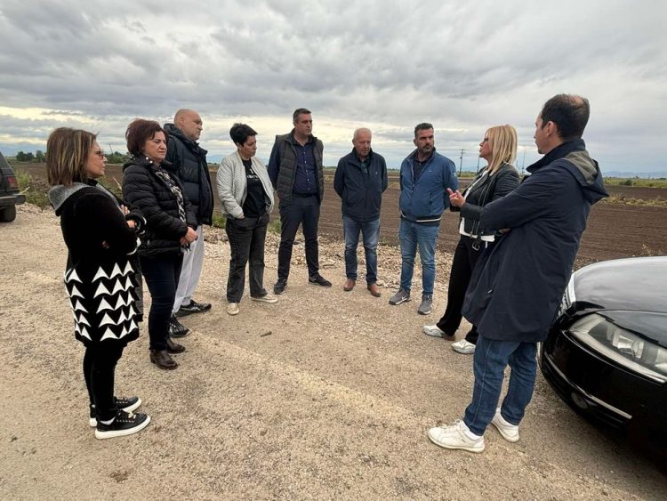 Αυτοψία Αντιπεριφερειάρχη Καρδίτσας στον ποταμό Φαρσαλίτη