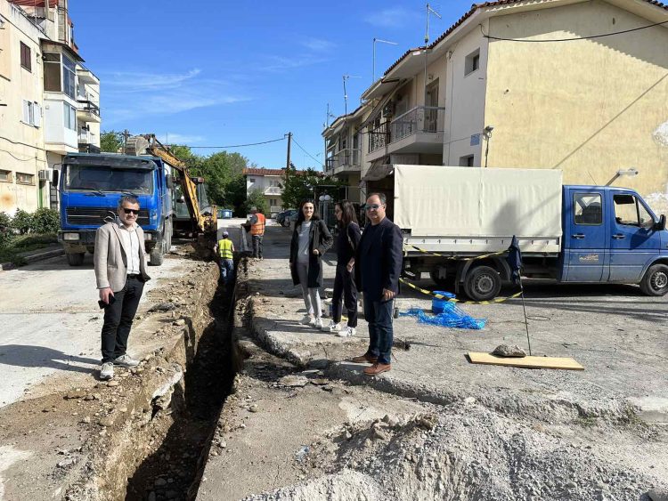 Προχωρά το έργο κατασκευής νέου δικτύου ύδρευσης σε τρείς περιοχές της πόλης της Καρδίτσας