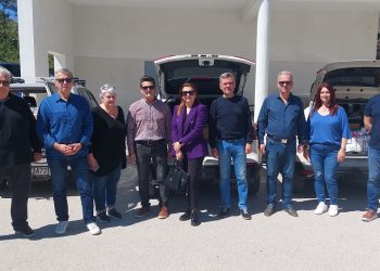 Προσφορά απολυμαντικών και καθαριστικών στα σχολεία της Καρδίτσας