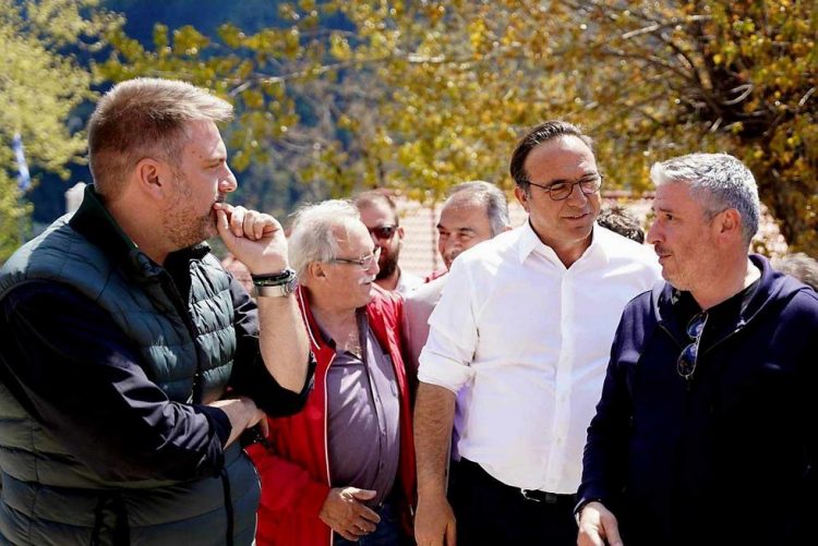 Ο Ευρωβουλευτής Πέτρος Κόκκαλης στο ιστορικό Πετρίλο Αργιθέας