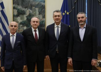 Τον Βούλγαρο Πρέσβη υποδέχθηκε στη Βουλή ο Γιώργος Κωτσός