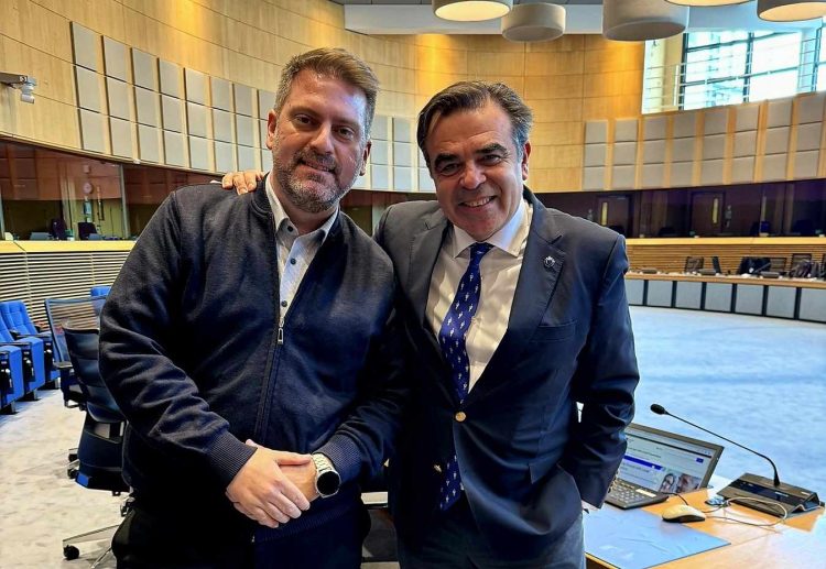 Ο Δήμαρχος Αργιθέας στις Βρυξέλλες