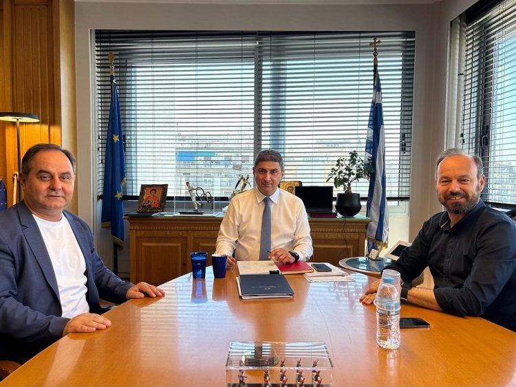 Συνάντηση εργασίας Αυγενάκη με Τσιάκο και Στάθη