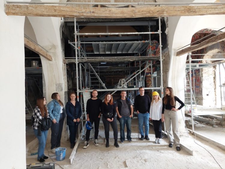 Επίσκεψη του Τμήματος Αρχιτεκτόνων Μηχανικών στα 2 υπό αποκατάσταση κτίρια της Μητροπόλεως