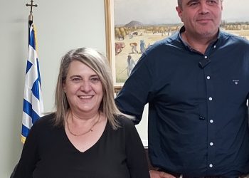 Συνάντηση Αντιπεριφερειάρχη Καρδίτσας με την Υποψήφια Ευρωβουλευτή του ΣΥΡΙΖΑ Ο.Τελιγιορίδου