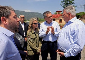 Στην  Περιφέρεια Θεσσαλίας υποδέχθηκε  ο Κουρέτας τον Σμιτ  και τον Ανδρουλάκη