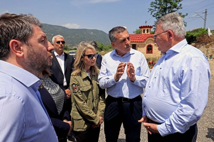 Στην  Περιφέρεια Θεσσαλίας υποδέχθηκε  ο Κουρέτας τον Σμιτ  και τον Ανδρουλάκη