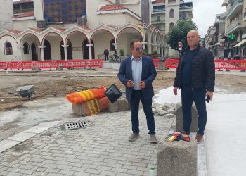 Με γρήγορους ρυθμούς οι εργασίες στο χώρο της Δημοτικής Αγοράς