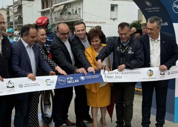 Παρουσία του Αν. Υπουργού Βρούτση η εκκίνηση του 3ου ΕΤΑΠ του διεθνούς ποδηλατικού γύρου