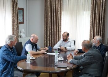 Συνάντηση του Δημάρχου Μουζακίου και της επιτροπής Φράγματος Μουζακίου με τον Διευθύνων Σύμβουλο της Ολλανδικής Εταιρείας HVA
