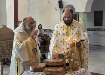 Η εορτή της Αγίας Φεβρωνίας στο Μητροπολιτικό Παρεκκλήσιο Κόκκινης Εκκλησίας