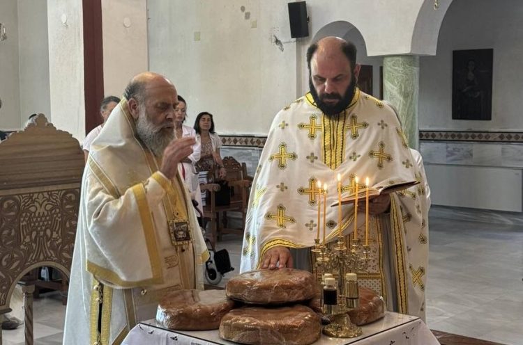 Η εορτή της Αγίας Φεβρωνίας στο Μητροπολιτικό Παρεκκλήσιο Κόκκινης Εκκλησίας