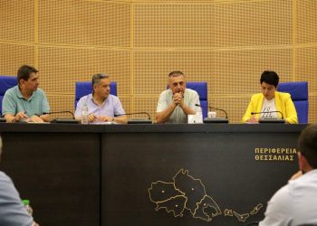 Συνάντηση του Περιφερειάρχη Θεσσαλίας με την διοίκηση Ομοσπονδίας Κτηνοτρόφων Θεσσαλίας