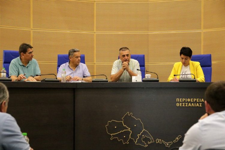 Συνάντηση του Περιφερειάρχη Θεσσαλίας με την διοίκηση Ομοσπονδίας Κτηνοτρόφων Θεσσαλίας