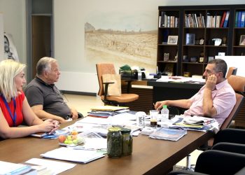 Συνάντηση Περιφερειάρχη με τον Πρόεδρο του “Χαμόγελου του Παιδιού” Κ. Γιαννόπουλο