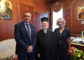 Με τον Οικουμενικό Πατριάρχη Βαρθολομαίο ο Περιφερειάρχης Θεσσαλίας