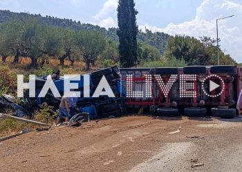 Τραγωδία σε τροχαίο-σοκ στην Πύργου – Κυπαρισσίας: Τουλάχιστον 4 νεκροί, ανάμεσά τους 2 παιδιά