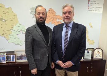 Συνάντηση του Δημάρχου Μουζακίου με τον Διοικητή της 5ης ΥΠΕ