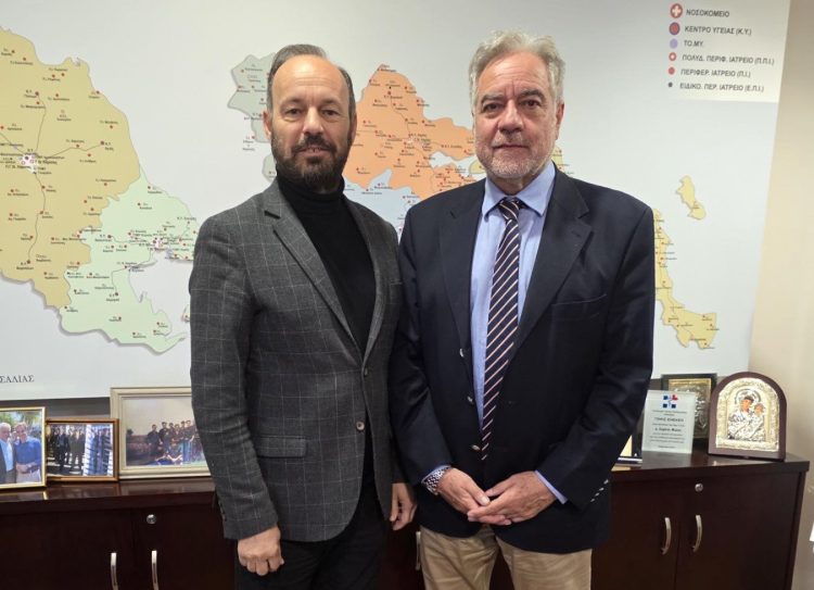 Συνάντηση του Δημάρχου Μουζακίου με τον Διοικητή της 5ης ΥΠΕ