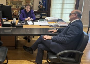 Συνάντηση Σπάνια με την Υπουργό Πολιτισμού Λίνα Μενδώνη