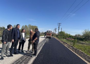 Εργασίες αποκατάστασης των ζημιών στο Επαρχιακό δίκτυο του νομού