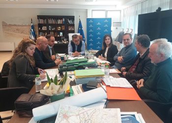 Σύσκεψη εργασίας για τα έργα του σχεδίου ΒΑΑ που αφορούν στο Δήμο Καρδίτσας