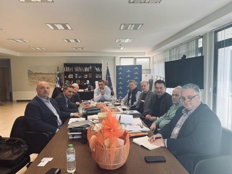 Συνάντηση Δημ. Κουρέτα με μελετητές των έργων ορεινής υδρονομίας