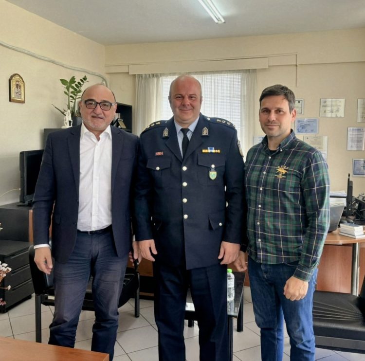 Συνάντηση Σπάνια με τον Αστυνομικό Διευθυντή Ν. Καρδίτσας