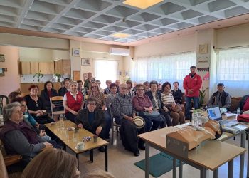 ΚΑΠΗ Δήμου Σοφάδων ενημέρωση-παρουσίαση  Πρώτων  Βοηθειών από τον Ελληνικό Ερυθρό Σταυρό Τμήμα Καρδίτσας