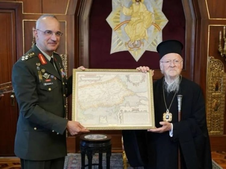 Oργισμένοι οι Τούρκοι για χάρτη που εμφανίζει την Κωνσταντινούπολη ελληνική