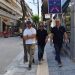 Συνεχίζεται η ανακατασκευή πεζοδρομίων στην Κουμουνδούρου